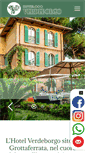 Mobile Screenshot of hotelverdeborgo.it